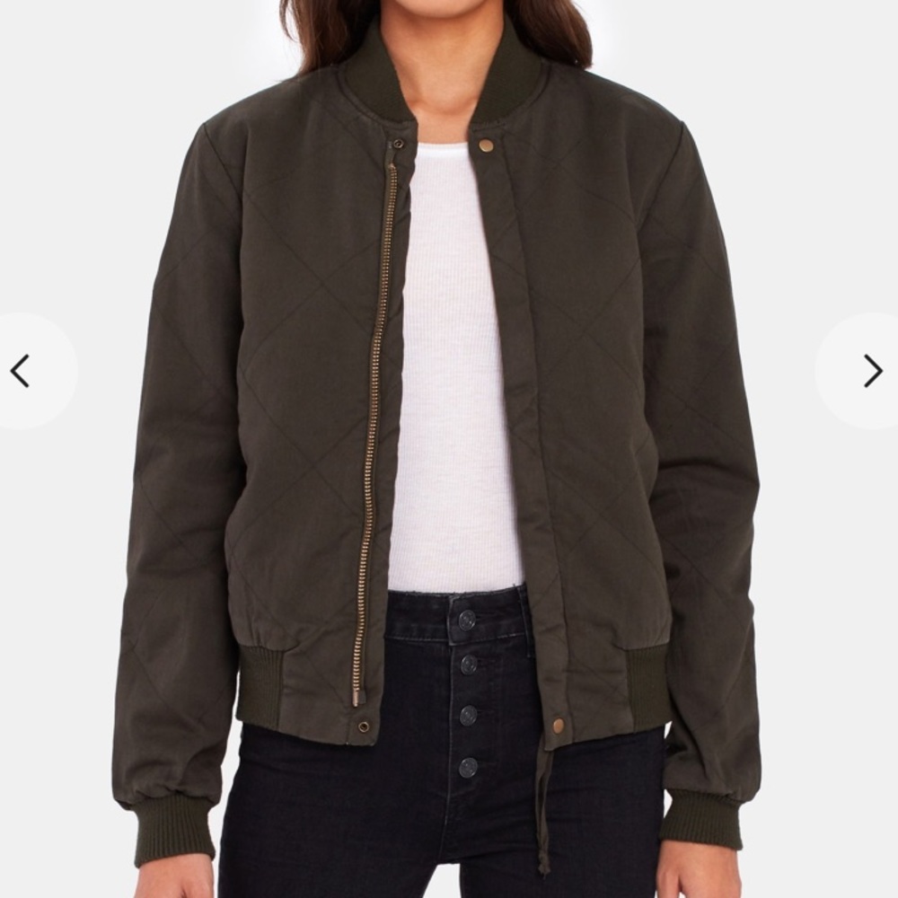 Neil Side Zip Bomber Jacket